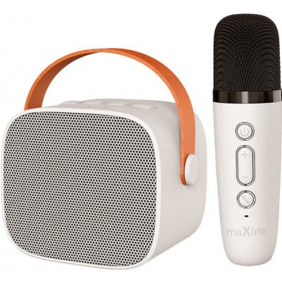 Bluetooth karaoke set Maxlife MXKS 100 bílý – Zboží Dáma