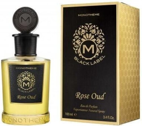Monotheme Venezia BLACK LABEL Rose Oud parfémovaná voda unisex 100 ml