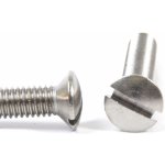 Šroub do sifonu čočková hlava drážka nerez - M6x80 – Zboží Mobilmania