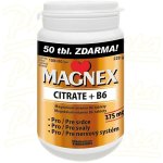 Magnex Citrate 375mg+B6 100 chew tablet – Hledejceny.cz
