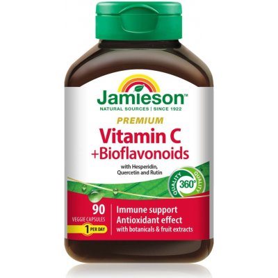 Jamieson Jamieson Vitamín C PREMIUM s bioflavonoidy 90 kapslí – Hledejceny.cz