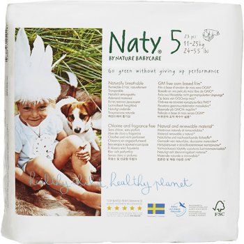 Naty Nature Babycare Junior 11-25 kg 23 ks