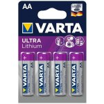 Varta Professional Lithium AA 4ks 6106301404 – Zbozi.Blesk.cz
