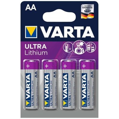 Varta Professional Lithium AA 4ks 6106301404 – Zbozi.Blesk.cz