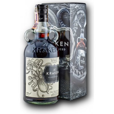 The Kraken Black Spiced 40% 0,7 l (karton) – Zboží Dáma