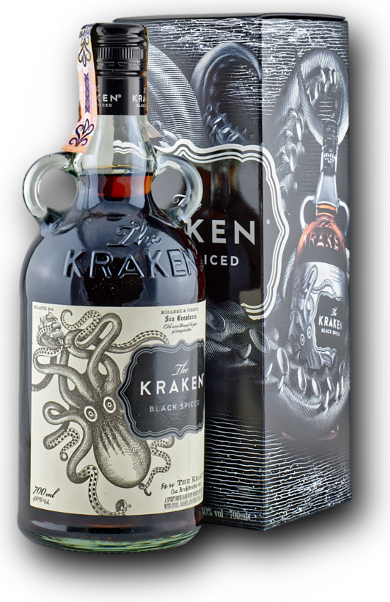 The Kraken Black Spiced 40% 0,7 l (karton)