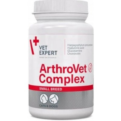 VetExpert ArthroVet HA Complex Small Breed&Cats 60cps – Hledejceny.cz