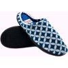 Dámské bačkory a domácí obuv Gezer dámské papuče Vzor modro-bílá