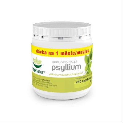 TOPNATUR Psyllium 250 kapslí – Hledejceny.cz