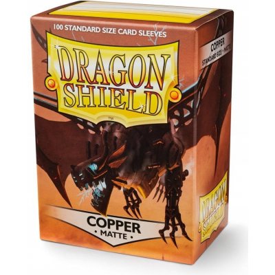 Dragon Shield Matte Copper obaly 100 ks – Zboží Mobilmania