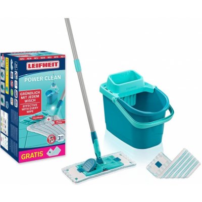 Leifheit 55515 Set PowerClean M + náhrada micro duo – Zboží Dáma