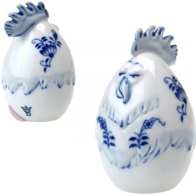Cibulák Vejce slepička 4,6 x 4,8 x 7,7 cm Originál Český porcelán Dubí – Hledejceny.cz