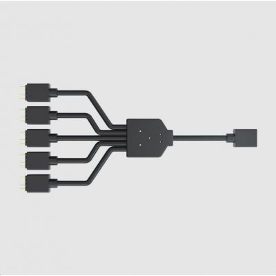 Cooler Master ARGB 5-way Splitter kabel černá (MFX-AWHN-1NNN5-R1) – Hledejceny.cz