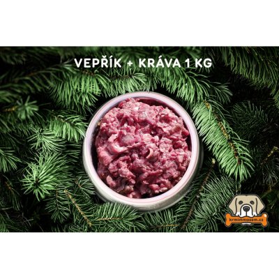 Krmimmasem.cz Vepřík & kráva 1 kg – Hledejceny.cz