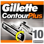 Gillette Contour Plus 10 ks – Zbozi.Blesk.cz