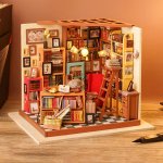 RoboTime miniatura domečku Knihovna – Zbozi.Blesk.cz