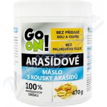 GO ON! Arašídové Máslo s kousky arašídů 470 g