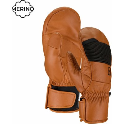 Ortovox Full leather mitten bristle brown 24/25 – Hledejceny.cz