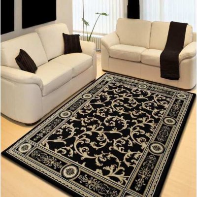 Prehozynapostel Ekluzivní černý koberec s ornamentem EX 01 BLACK od 6 719  Kč - Heureka.cz