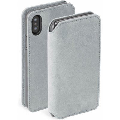 Krusell Broby 4 Card SlimWallet Apple iPhone XS Max light šedé