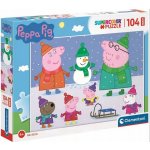 Clementoni MAXI Prasátko Peppa 23752 104 dílků – Hledejceny.cz