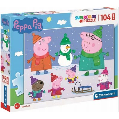 Clementoni MAXI Prasátko Peppa 23752 104 dílků – Zboží Mobilmania