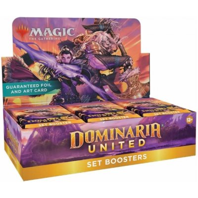 Wizards of the Coast Magic The Gathering: Dominaria United Set Booster – Zbozi.Blesk.cz