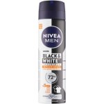Nivea Men Black & White Invisible Ultimate Impact deospray 150 ml – Sleviste.cz
