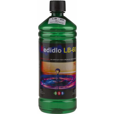 BBB barvy Ředidlo LB-60 balení 0,9 l – HobbyKompas.cz