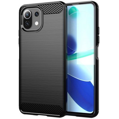 Pouzdro IZMAEL.eu Carbon Bush TPU Xiaomi Mi 11 Lite 5G Xiaomi Mi 11 Lite 5G černé