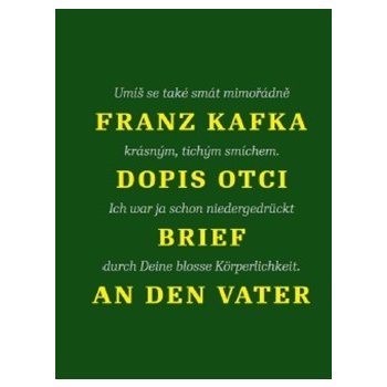 Dopis otci / Brief an den Vater - Franz Kafka