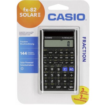 Casio FX 82 SOLAR II kalkulačka – Sleviste.cz