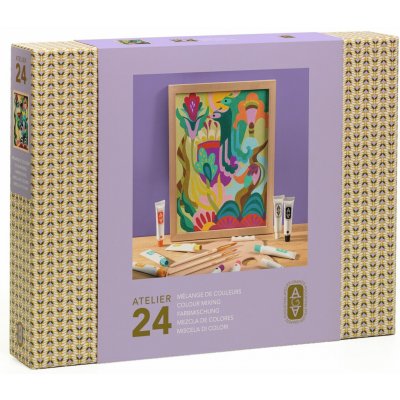 Djeco Malířská sada Míchání barev Atelier 24 – Hledejceny.cz