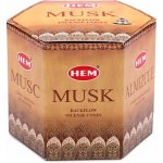 Hem Vonné kužely pro tekoucí dým Musk 40 ks – Sleviste.cz