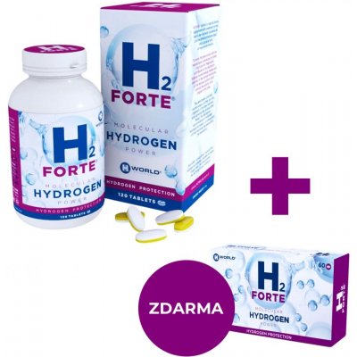 H2 Forte 60 tablet v blistru Molekulární vodík