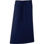 Premier Workwear Keprová dlouhá barmanská zástěra s velkou kapsou modrá námořní PW158 – Hledejceny.cz