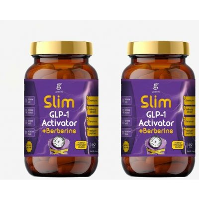 Golden Life Double Slim GLP-1 Activátor s Berberinem 2x 60 kapslí – Hledejceny.cz