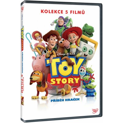 Toy Story 1-5 / Příběh hraček 1-5 / Kolekce 5DVD – Hledejceny.cz