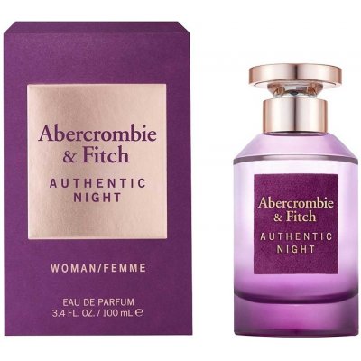 Abercrombie&Fitch Authentic Night parfém dámský 100 ml – Hledejceny.cz