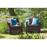 Allibert Corfu Duo hnědá / warm taupe 2 ks – Hledejceny.cz