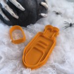 Prst s kostí | Vykrajovátka s razítkem na Halloween a linecké | Strašidelné vykrajovátko – Hledejceny.cz