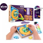 OKTO Modelování Malý svět v rámečku motiv "Zajíček na měsíci" 21x21 cm – Hledejceny.cz