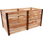 Ekonakup Dřevěný Jery Duo 2000 modřínový hnědá – Zboží Dáma