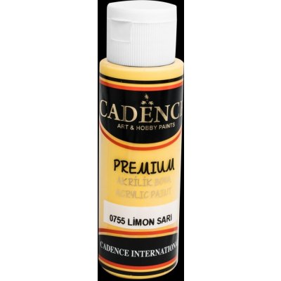 Cadence akrylové barvy Premium žlutá 70 ml – Hledejceny.cz