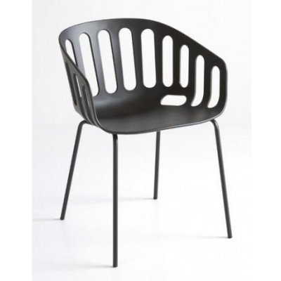 Gaber Basket Chair NA chrom / limeta 35