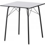 Max-i NALAK TYP 1 Jídelní stůl bílá/černá 70x70x75 cm
