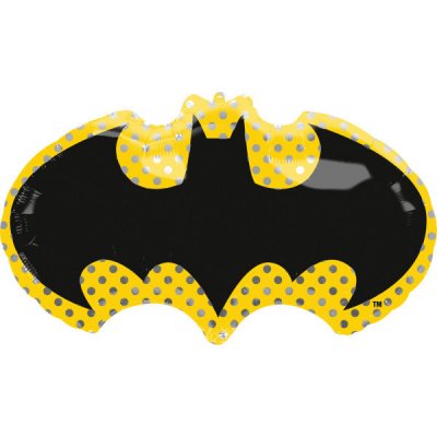 Amscan Znak Batman 43 cm fóliový balónek – Zboží Dáma