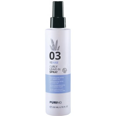 PŪRING 03 Rehab Curly Leave-In Spray bezoplachový sprej 200 ml – Hledejceny.cz