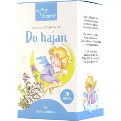 Serafin byliny Do Hajan bylinný čaj dětský 20x1,5g porcovaný – Zboží Dáma