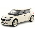 Abrex Škoda Fabia II FL S2000 Šotolinová kola 2010 Bílá 1:18 – Zboží Mobilmania